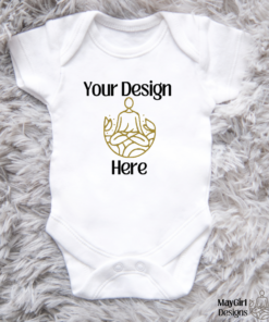 Custom baby onesie – personalized infant bodysuit for newborn gifts or baby showers
