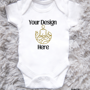Custom baby onesie – personalized infant bodysuit for newborn gifts or baby showers