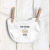 Custom baby bib – personalized feeding bib for infants and toddlers