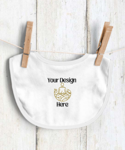Custom baby bib – personalized feeding bib for infants and toddlers