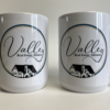 Custom 15 oz personalized coffee mug with a unique MayGirl Designs graphic, perfect for coffee lovers and personalized gifts.